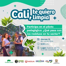 Piloto pedagógico ´Cali, te quiero limpia´