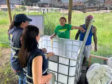 La Uaesp entregó 26 nuevas composteras en huertas comunitarias e instituciones educativas