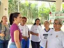 Realizan visita de verificación de atención integral en Centros Vida