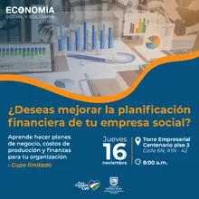 ¡Únete al cambio! Invitación exclusiva a los seminarios-taller para impulsar la Economía Social y Solidaria en Cali
