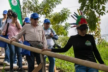 Así fluyó el agua para bautizar al ‘Corazón de Pance’