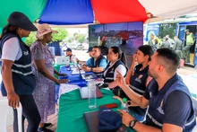 Feria de servicios públicos se tomó la comuna 13