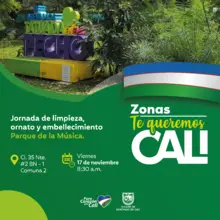 Jornada de limpieza y embellecimiento de la Zona ´Te Queremos Cali´