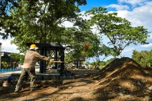 Con el trabajo diario de 75 hombres y mujeres, Cali tendrá su Parque Pacífico