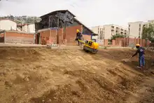 Construcción de la sede IPC El Lido avanza con fundición de losas y mampostería 