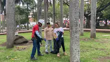 Unidad de Bienes y Servicios se puso la camiseta para embellecer el Parque Central Río Cali
