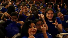 Ochocientos niños se graduaron como Pioneros de Paz 