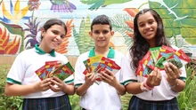 Los estudiantes de la Eco Escuela Sardi de Lima le apuestan a ser agentes de cambio