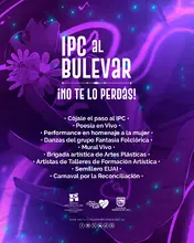 IPC al Bulevar será escenario contra la violencia hacia la mujer