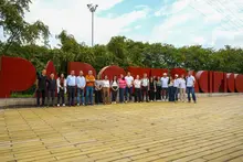 Comisión de Empalme visita Parque Pacífico