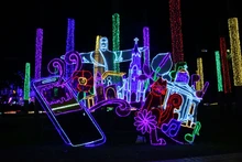 Recorrido del Alumbrado Navideño en el Bulevar del Río iniciará por el Paseo Bolívar 