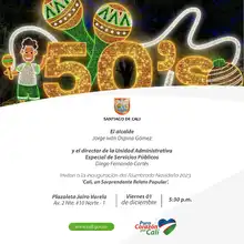 Inauguración alumbrado navideño 2023 