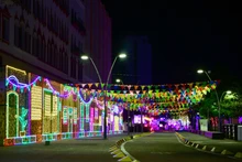 Alcalde se caminó ‘la alborada’ de luces multicolores para dar la bienvenida al tiempo más alegre del año