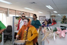 Los ‘diablitos de Siloé’ pregonan las Noticias de Puro Corazón
