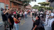 Jimmy Saa encendió la fiesta en el barrio Obrero de Cali