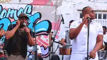 Jimmy Saa encendió la fiesta en el barrio Obrero de Cali