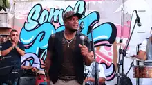 Jimmy Saa encendió la fiesta en el barrio Obrero de Cali