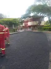 Renuevan corredor vial al interior del Colegio Santa Librada