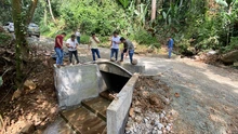 Montebello y Felidia, territorios impactados con obras por urgencia manifiesta