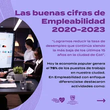 Las buenas cifras de empleabilidad de Desarrollo Económico Distrital