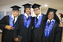 Listos para el mercado laboral, beneficiarios de Todas y Todos a Estudiar certificados en el IPC