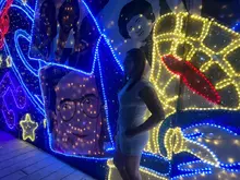 Con alegría, música y baile se vivió la inauguración del Alumbrado Navideño en el Bulevar de Oriente