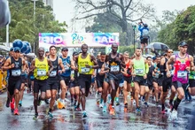 Kenia y Colombia dominaron las categorías élite en la edición 34 de la Carrera Internacional Río Cali 