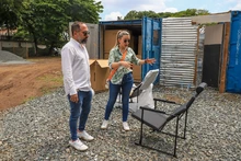 Llegó el Domo para el planetario del Parque Tecnológico de Innovación San Fernando