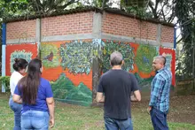 Presupuesto participativo de la comuna 19 se destinó a transformar espacios con arte urbano