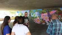 Presupuesto participativo de la comuna 19 se destinó a transformar espacios con arte urbano