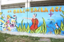 Presupuesto participativo de la comuna 19 se destinó a transformar espacios con arte urbano