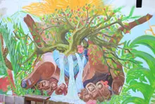 Presupuesto participativo de la comuna 19 se destinó a transformar espacios con arte urbano