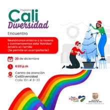 Actividades incluyentes para la población LGBTIQ+ de Cali