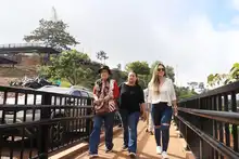 Turistas están felices con el nuevo Cristo Rey