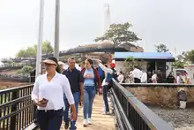 Turistas están felices con el nuevo Cristo Rey