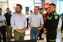 Alcalde Eder anuncia presencia en la calle de la Policía