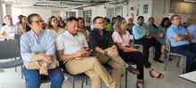 La nueva secretaria de Educación, Leidy Tatiana Aguilar, inició trabajo con los funcionarios del organismo