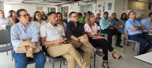 La nueva secretaria de Educación, Leidy Tatiana Aguilar, inició trabajo con los funcionarios del organismo