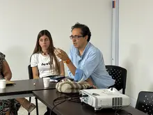 Viceministro de Educación sostuvo reunión con Tatiana Aguilar Rodríguez jefe de la cartera educativa de Santiago de Cali