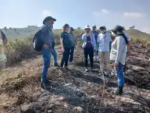 Dagma evalúa impacto ambiental del incendio forestal en Pilas del Cabuyal