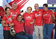 Secretaría del Deporte acompañó el emotivo homenaje a Francisco Chois, leyenda viva del voleibol colombiano
