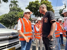 Secretaría de Infraestructura inició los trabajos de recuperación de la malla vial de Cali