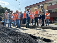 Secretaría de Infraestructura inició los trabajos de recuperación de la malla vial de Cali