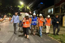 Acciones rápidas y efectivas: alcalde Eder entrega recuperado, en tres días, tramo clave de la carrera 42