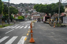 Acciones rápidas y efectivas: alcalde Eder entrega recuperado, en tres días, tramo clave de la carrera 42