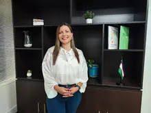 Zamandha Aurora Gelvez García, jefe de la Unidad de Apoyo a la Gestión