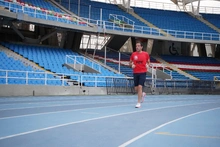 El estadio Pascual Guerrero abrió sus puertas a los amantes del  atletismo y la actividad física