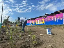 Alcaldía de Cali, Uaesp y ciudadanía, recuperan un punto crítico en la comuna 11