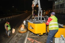 Acciones que recuperan a Cali: Alcaldía instaló dos amortiguadores de impacto para garantizar la seguridad vial
