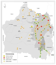 Localización de referentes físicos de la Red de Control Geodésico de Santiago de Cali